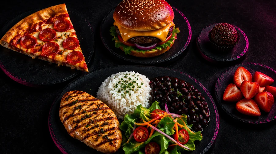 Cardápio flexível, feito por nutri